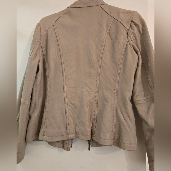 Michael Kors Leather Jacket - Picture 4 of 6